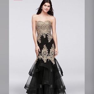 Strapless David’s Bridal prom/hoco dress